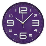 Horloge Murale Design Chiffres Colorés D Luminaire Doré
