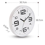 Horloge Murale Design Chiffres Colorés Luminaire Doré