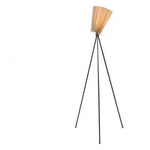 Lampadaire Led Design Tripode Fer Beige Et Noir Luminaire Chambre