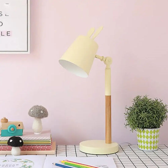 Lampe À Oreilles De Lapin Colorée Luminaire Chambre