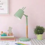 Lampe À Oreilles De Lapin Colorée Vert Luminaire Chambre