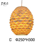 Lampe Bambou Zen Suspendue D Luminaire Chambre