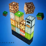 Lampe de Chevet Bloc Lumineux Minecraft