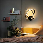 Lampe Led Élégante Design Minimaliste Scandinave Applique Murale Chambre