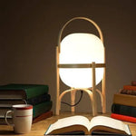 Lampe Led Japonaise En Bois Luminaire Chambre