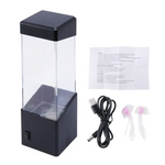Lampe Led Multicolore En Forme De Méduse