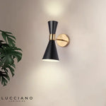 lampe murale métal