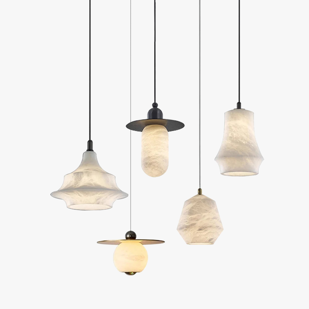 Lámpara moderna diseño elegante lujo