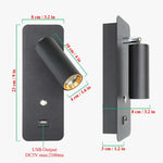 Lampes De Mur Led D’intérieur Design Finition Élégante. Applique Murale Chambre