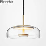 Led Design Suspension Avec Verre Clair Luminaire Chambre