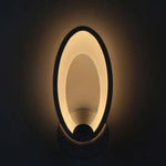 Lumière Led Moderne Applique Élégante Design 12W Blanc Chaud Applique Murale Chambre