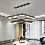 Luminaire Suspension Carré | Salon Salle À Manger Et Restaurant