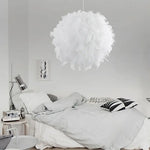 Lustre Chambre Plume Fille