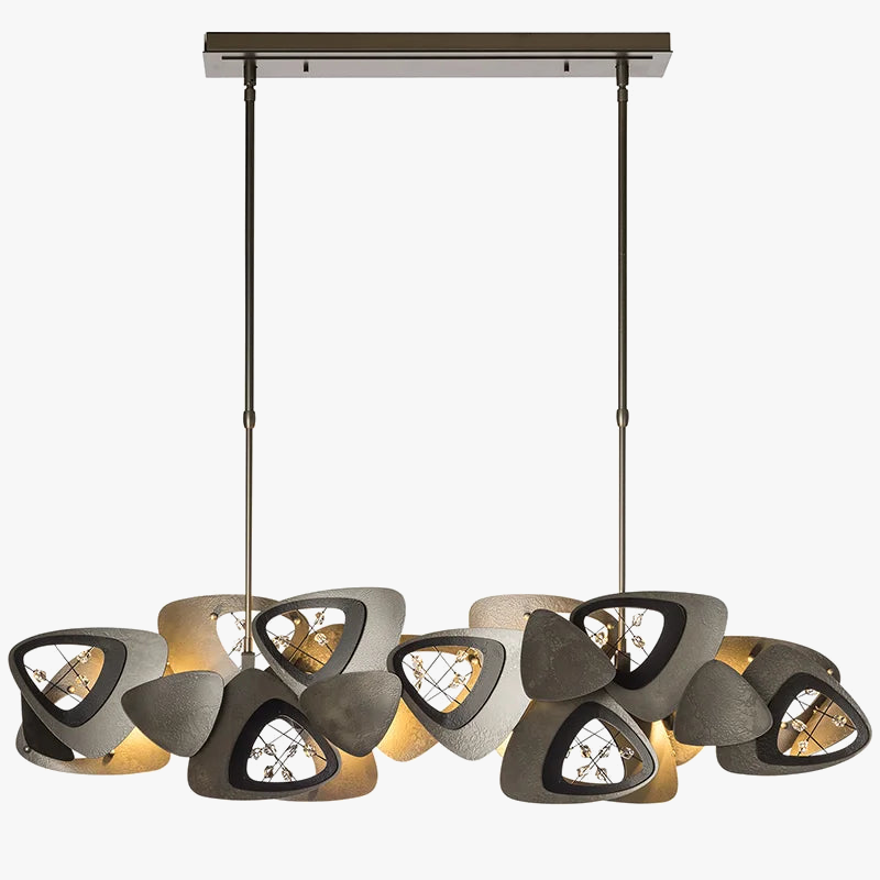 Lámpara de cristal diseño contemporáneo