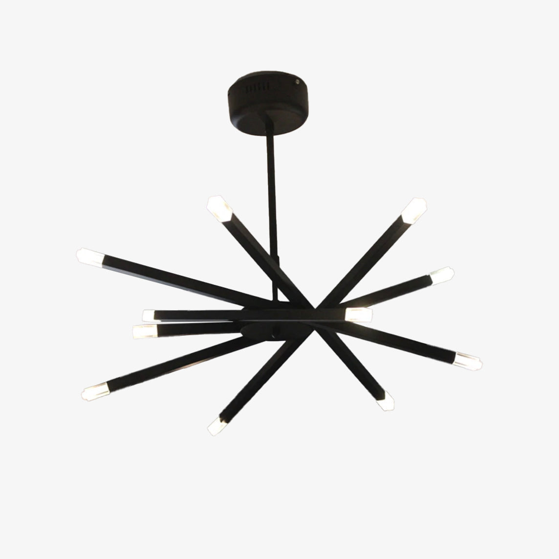 Lámpara de techo cromada diseño elegante