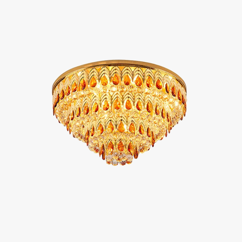 lámpara regulable de cristal diseño para interior moderno