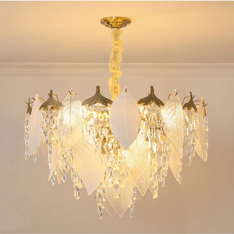 lámpara de cristal diseño creativo para iluminación moderna