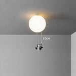 Lustre Enfant Led Ballon Panda Luminaire Chambre