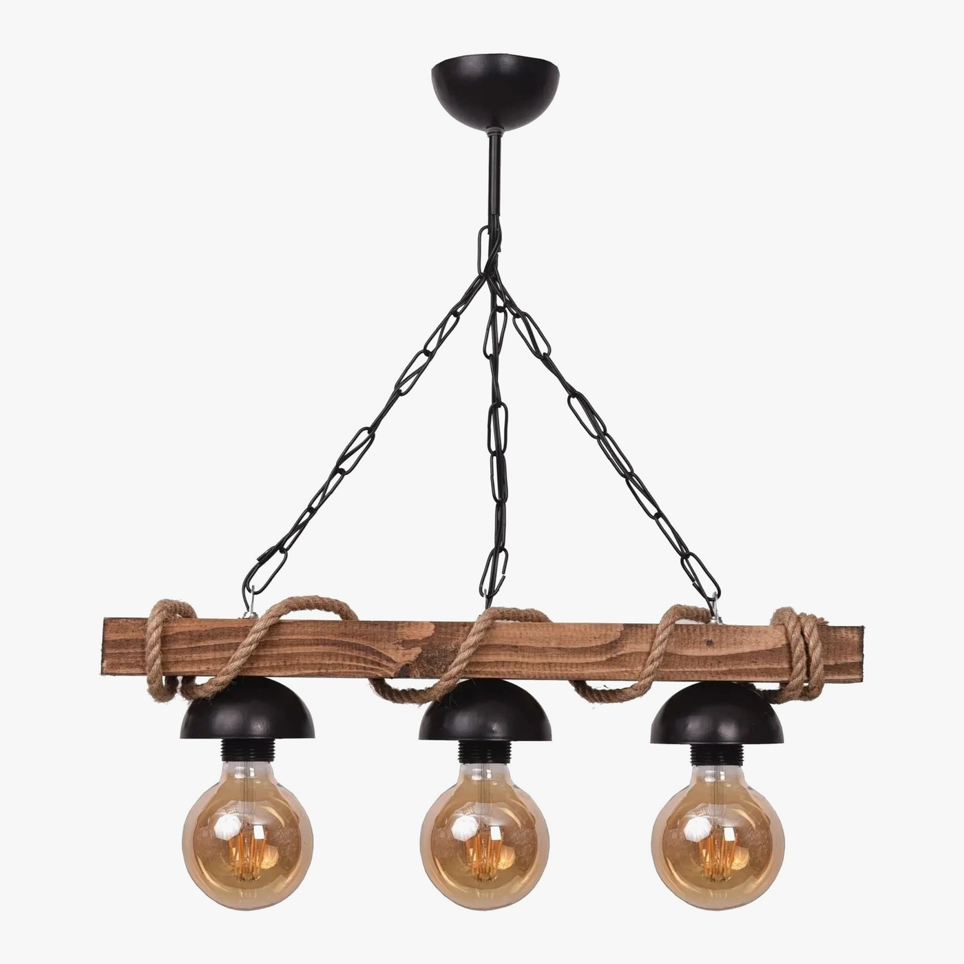 Lámpara colgante rústica vintage elegante