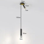 Lustre Led Amias Doré Ou Noir C / Chaude Luminaire Chambre