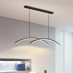Lustre Led Arc Métallique Roxanna Luminaire Chambre