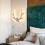 Lustre Led Bois Élégant Design Scandinave Applique Murale Chambre