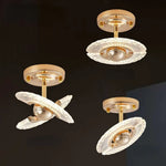 Lustre Led Cristal Moderne Luxe Luminaire Chambre
