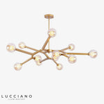 Lustre Led Design En Verre Luminaire Chambre
