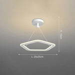 Lustre Led Design Formes Originales Blanc - A / Froide Luminaire Chambre