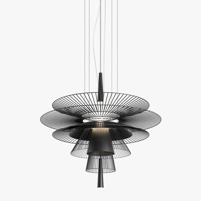 Lámpara colgante LED nórdica moderna elegante