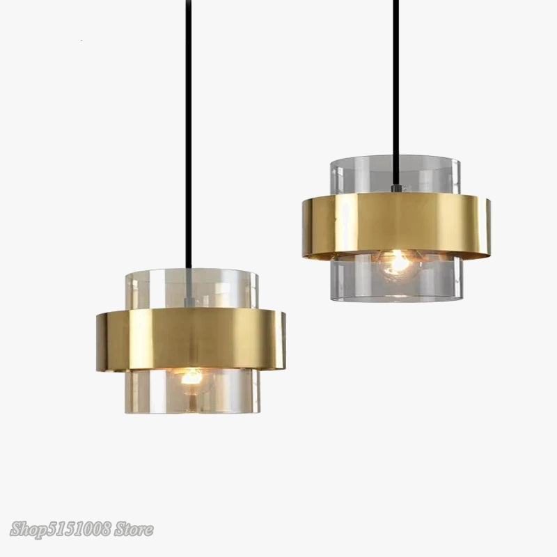 Lámpara LED escandinava pura transparente