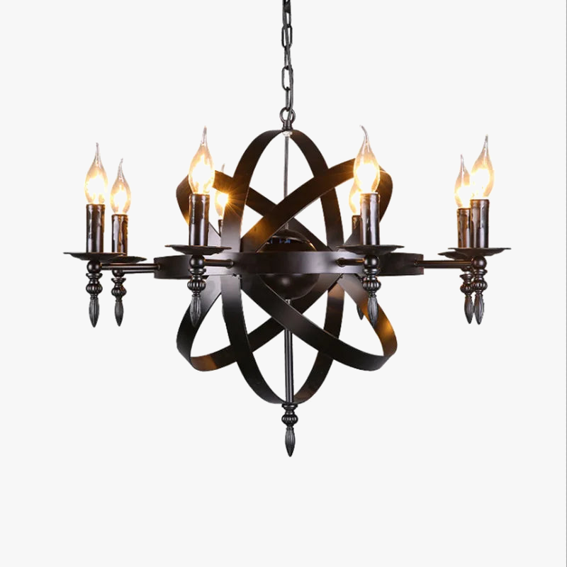 Lámpara industrial vintage estilo loft luminosa