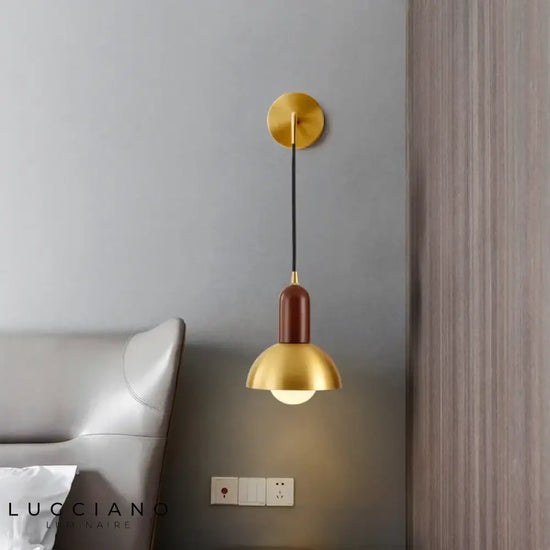 Lustre Minimaliste Design Nordique Épuré Raffiné Applique Murale Chambre