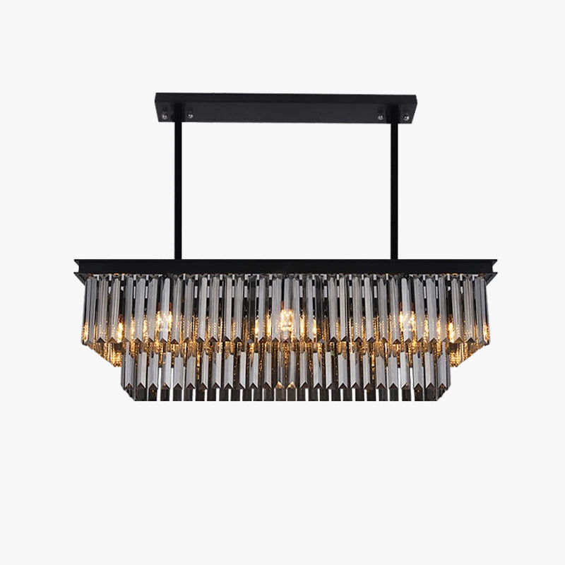 Lámpara moderna elegante de cristal chic