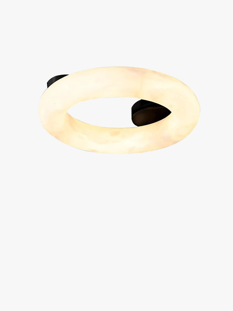 Lámpara moderna ilumina espacio elegante