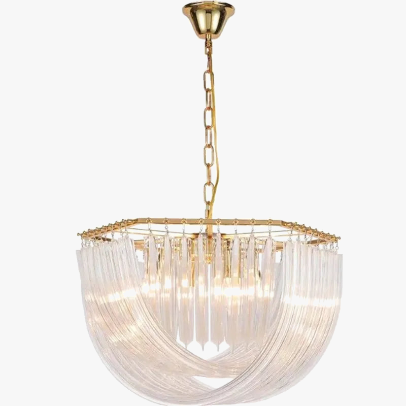 Candelabro Contemporáneo Dorado Elegante