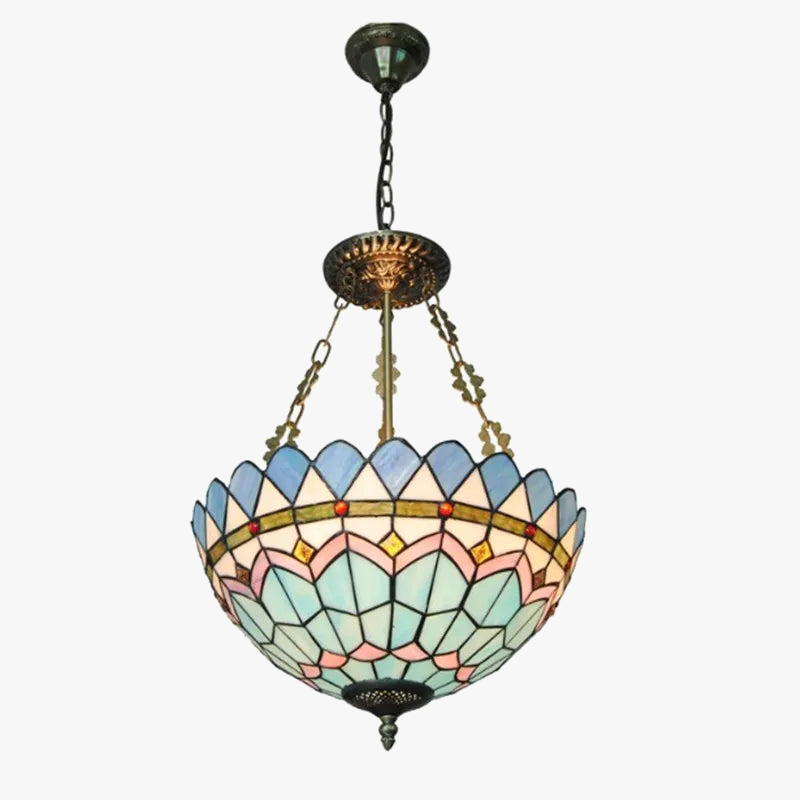 lámpara colgante moderna de vidrio para interior elegante