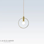 Lustre Suspension Rond | Salle À Manger Chambre Bar Et Restaurant