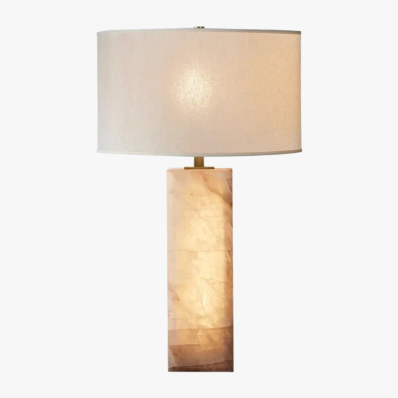 lámpara tendencia natural en mármol diseño luminoso moderno