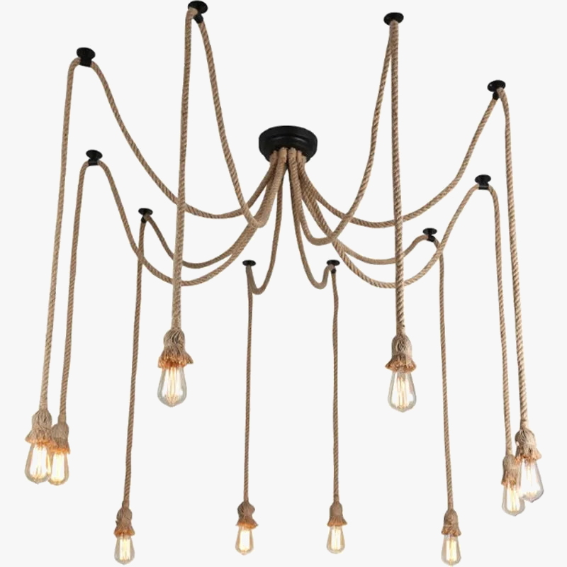 Candelabro industrial retro artesanal vintage