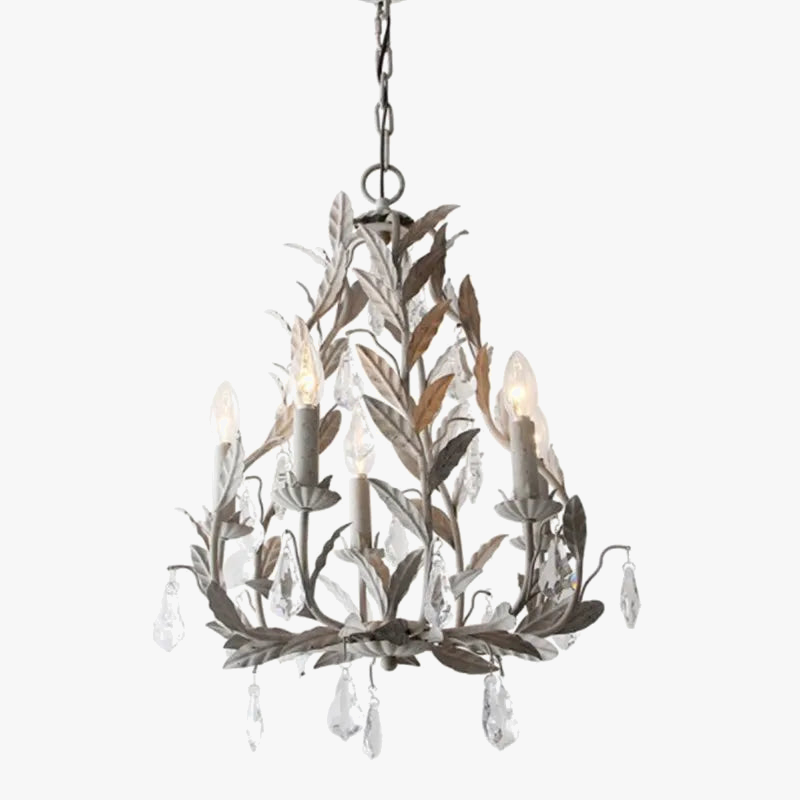 Lámpara de metal vintage elegante y luminosa