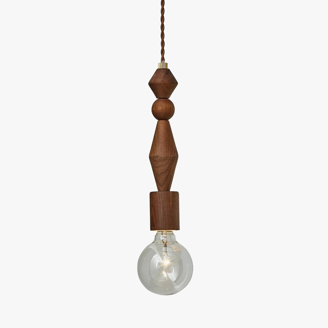 lámparas minimalistas japonesas arte nórdico retro suspensión