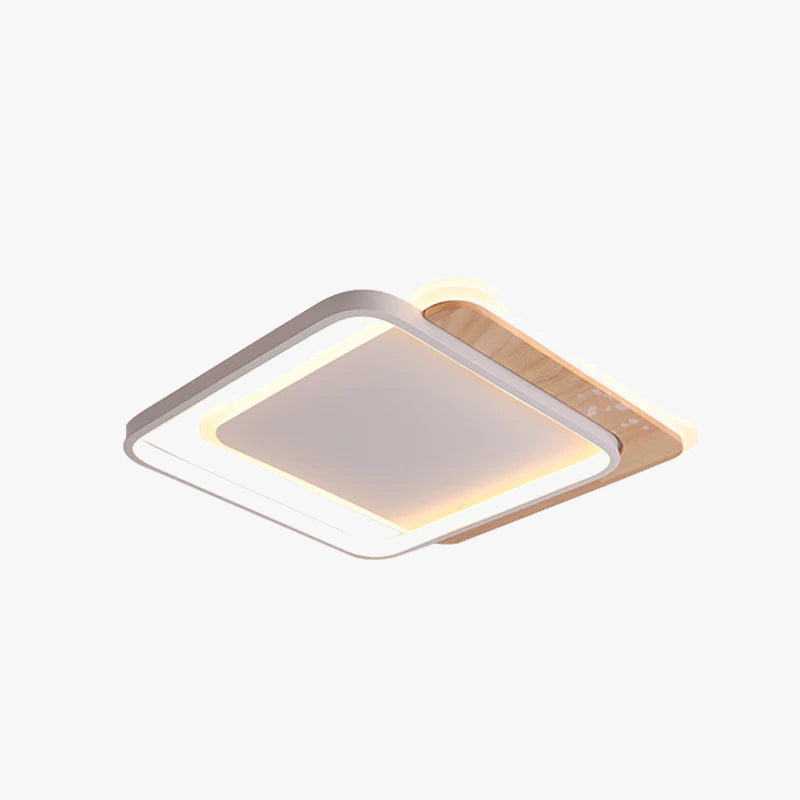 Lámparas LED de diseño en madera maciza elegantes