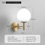 Moderne Led Élégante Suspension Murale Design. 15 Cm / Sans Ampoule Applique Chambre