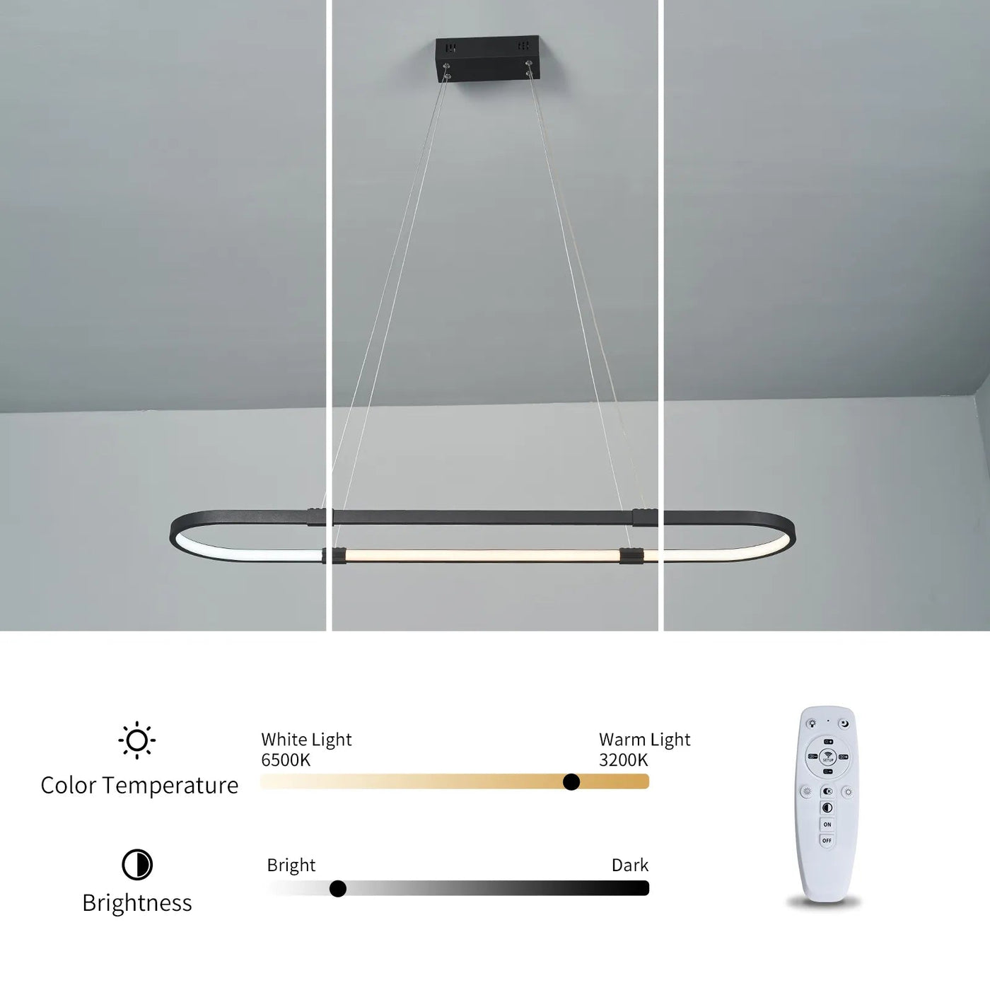 Lámpara colgante moderna NEO Gleam elegante