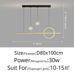 Nordic Led Pendant Lights Dining Table Kitchen Bedroom Foyer Living Room Hotel Restaurant Coffee