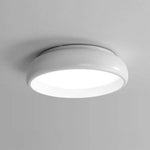 Plafonnier Design Rond Blanc Study Luminaire Chambre