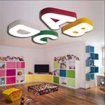 Plafonnier Led Alphabet Enfant Luminaire Chambre