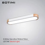 Plafonnier Led Bois Arrondi Loft Blanc / M Non Luminaire Chambre
