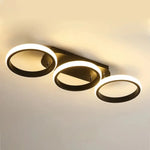 Plafonnier LED Circulaire et Carré Style Nordique